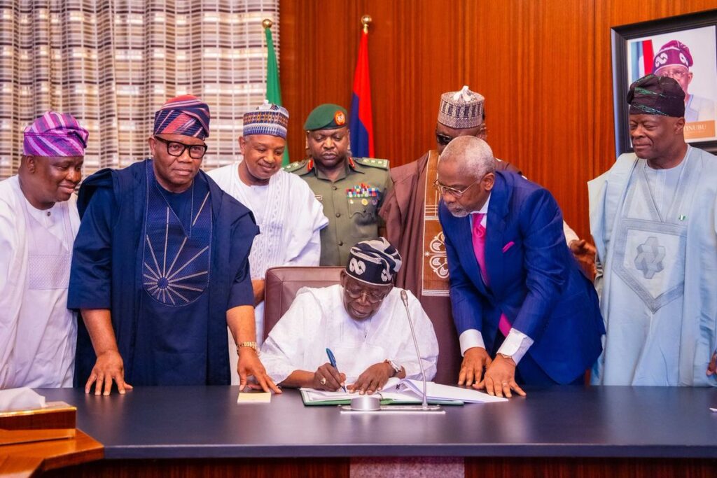 President Tinubu signs N68.32 Trillion 2026 budget into law