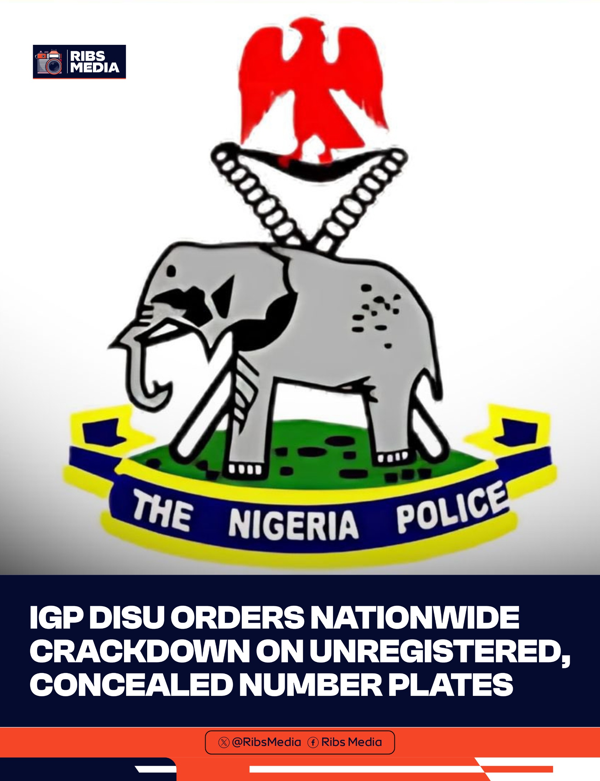 Police Chief Disu Directs Nationwide Clampdown on Concealed, Unregistered Vehicle Plates