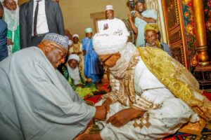 Kwara 2027: Governor Abdulrazaq presents Hon. Danladi as APC Guber candidate to Emir of Ilorin