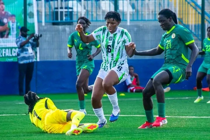 Omewa bags brace as Super Falcons cruise past Senegal in dominant friendly win