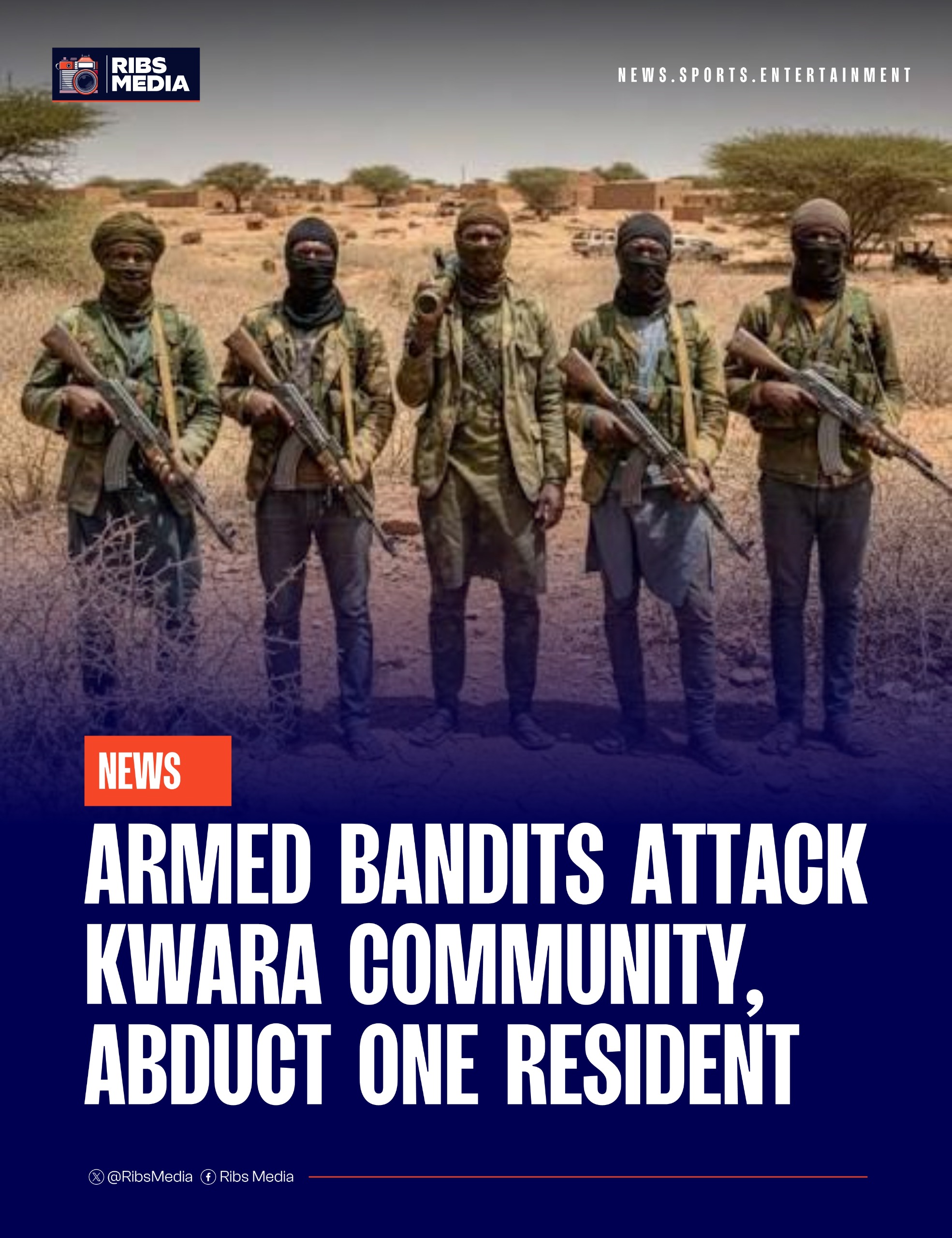 Armed bandits attack Kwara community, abduct one resident