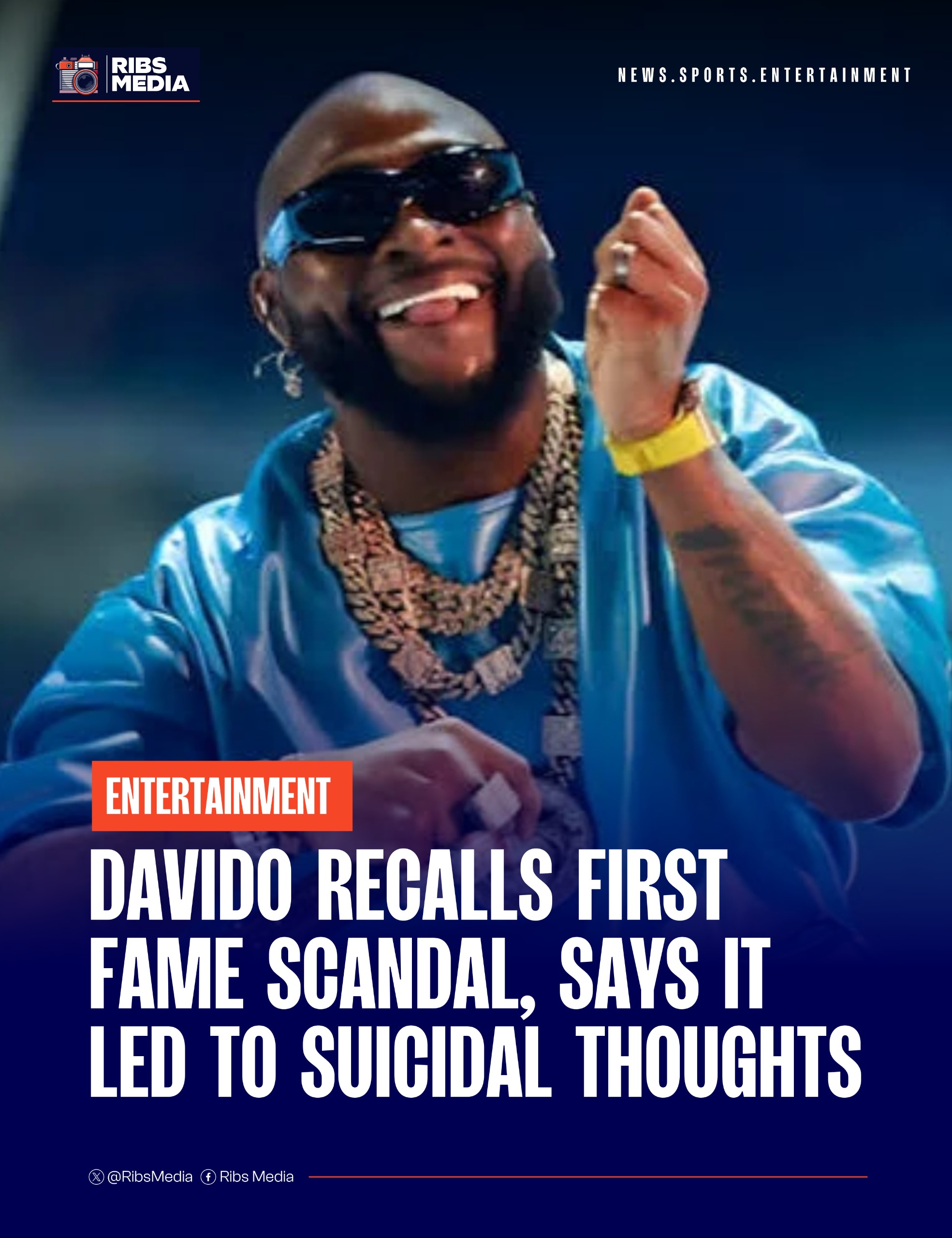 "I would have jumped", Davido recalls first fame scandal