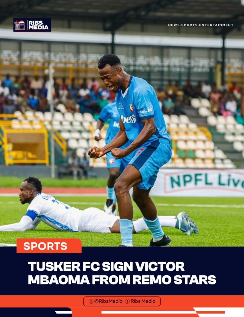 Tusker FC signs Victor Mbaoma from Remo Stars
