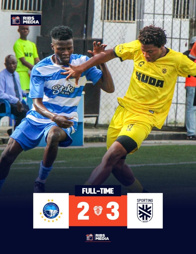 Euromatch NPFL: Sporting Lagos pile more misery on Enyimba as Rangers, 3SC, Kwara United, Barau, Insurance record wins
