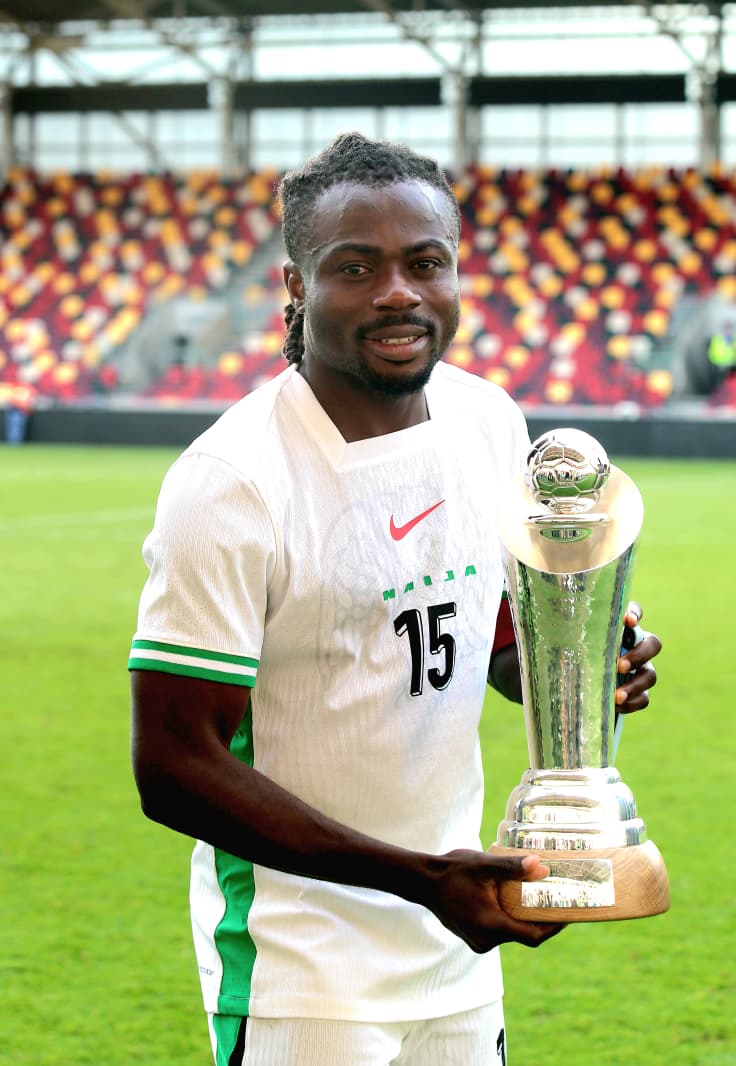 NFF announces plans to celebrate Trojan Moses Simon's centurion appearance with Super Eagles