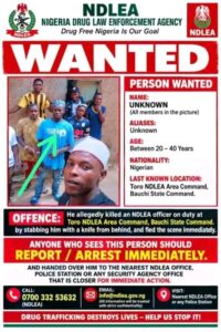 Tragedy in Bauchi as NDLEA operative stabbed to death during drug raid