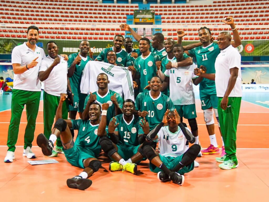Volleyball: Nigeria rally Algeria to secure quarterfinal berth at 2026 African Men's Nations Championship