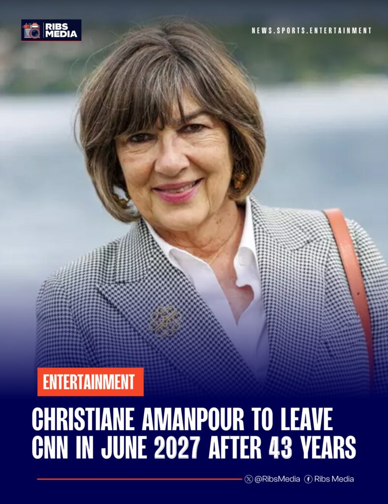 Christiane Amanpour to leave CNN after 43 years
