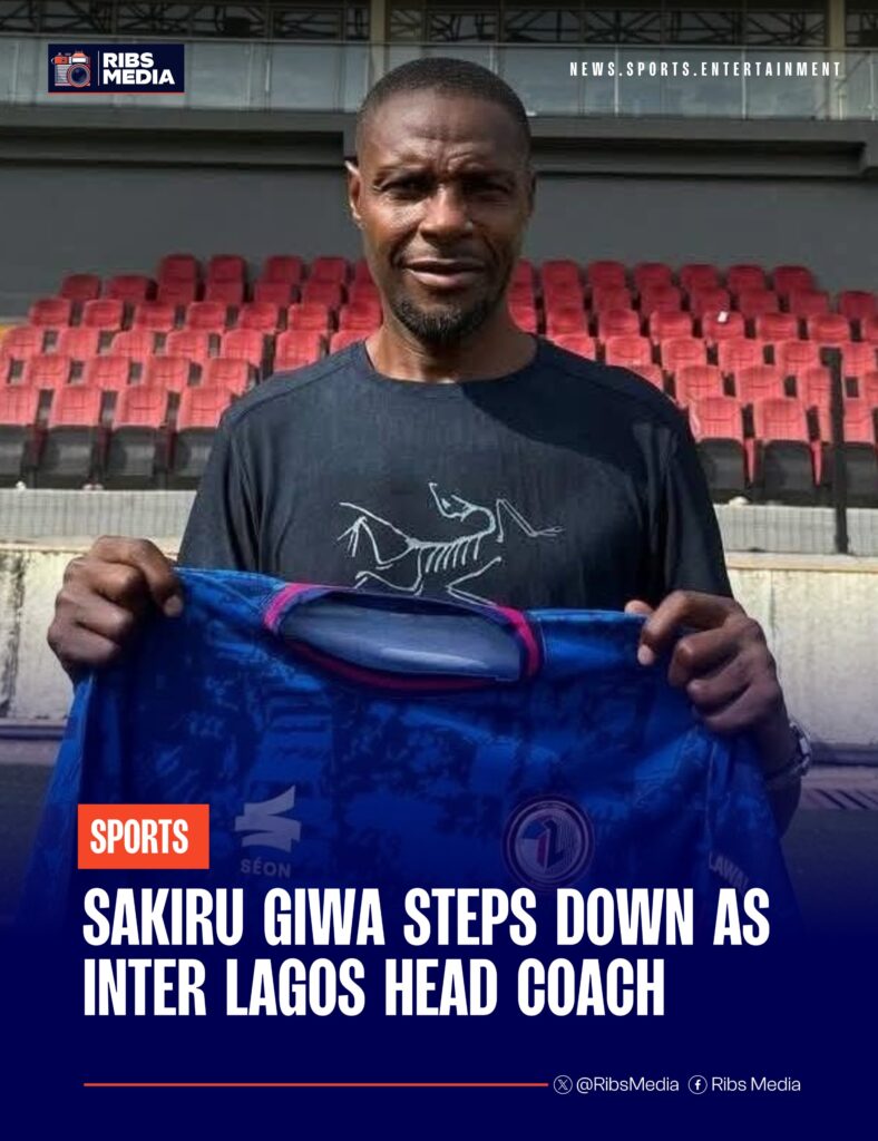 Euromatch NPFL: Sakiru Giwa steps down as Inter Lagos head coach