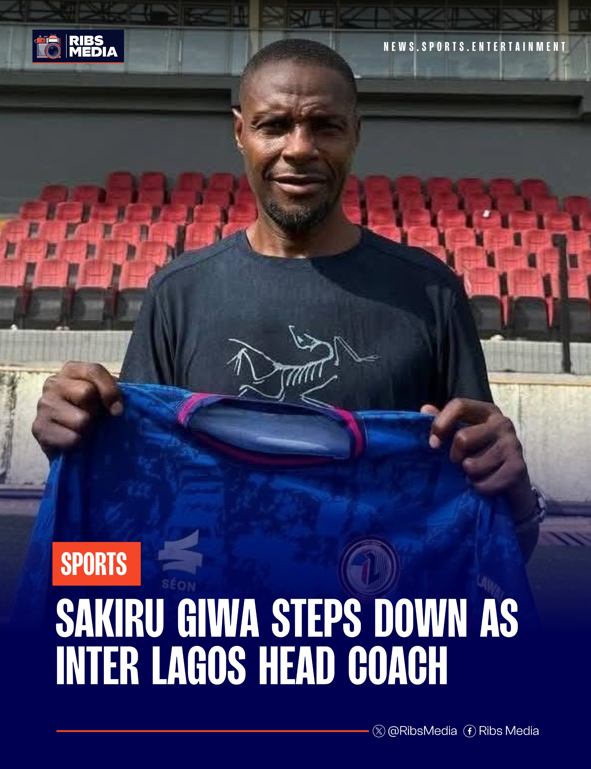 Euromatch NPFL: Sakiru Giwa steps down as Inter Lagos head coach