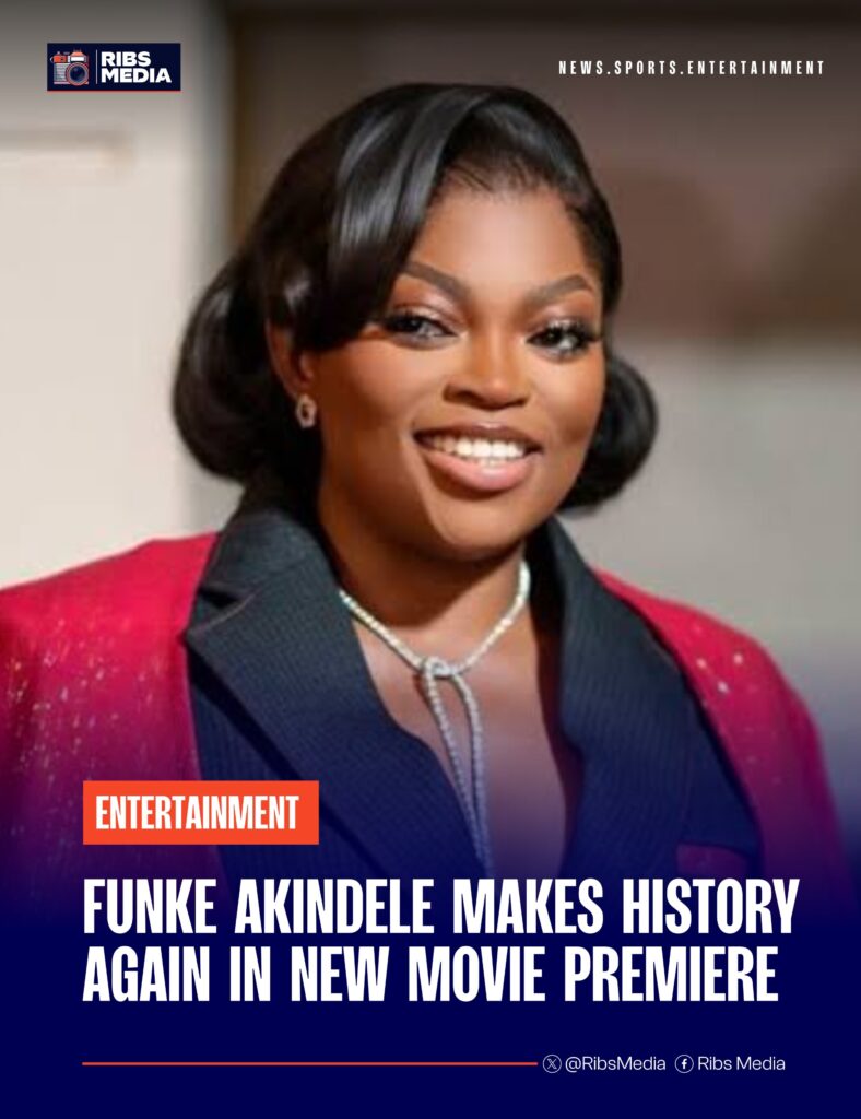 Funke Akindele makes history again in new movie premiere