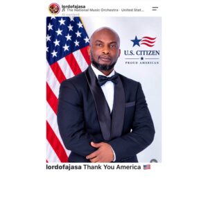 Lord of Ajasa becomes US Citizen