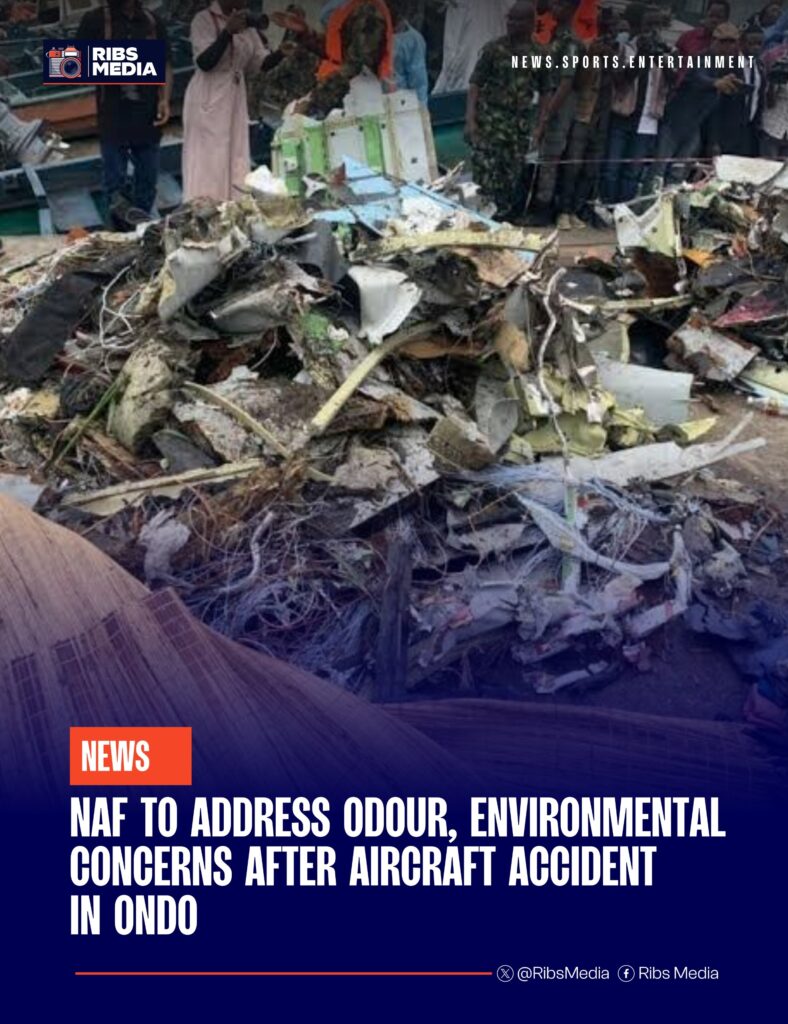 NAF to address odour, environmental concerns after aircraft accident in Ondo