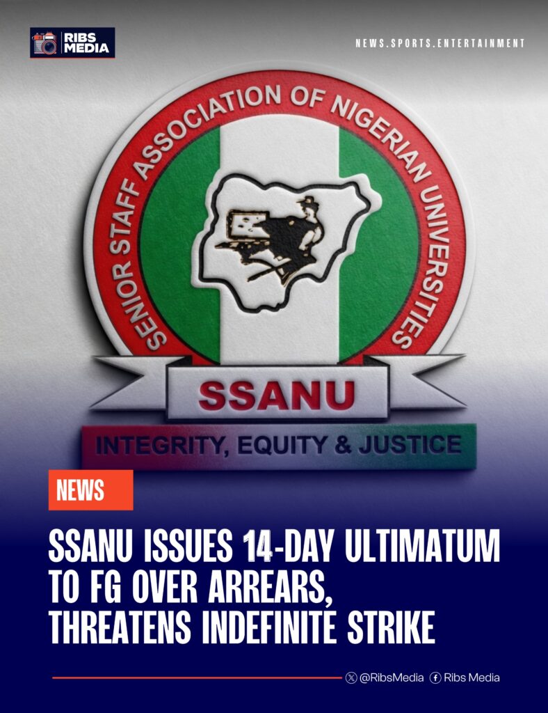 SSANU issues 14-day ultimatum to FG over arrears, threatens indefinite strike