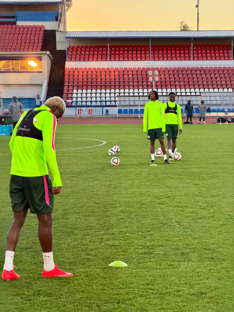 17 players in Eagles’ first training ahead of Russia friendly in Nizhny Novgorod