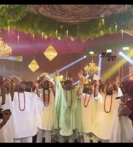 Top tier celebrities storm Lagos as Zlatan Ibile weds Davita in grand traditional wedding
